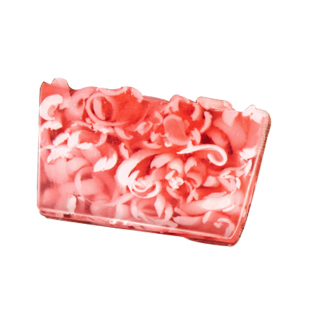 蜜珀儿红玫瑰琥珀手工皂